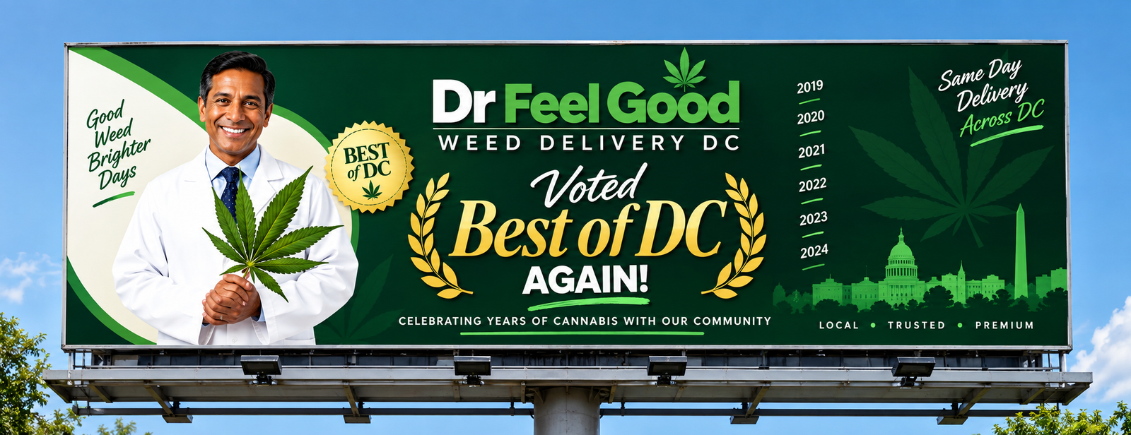 Dr Feel Good Weed Delivery DC — Voted Best of DC